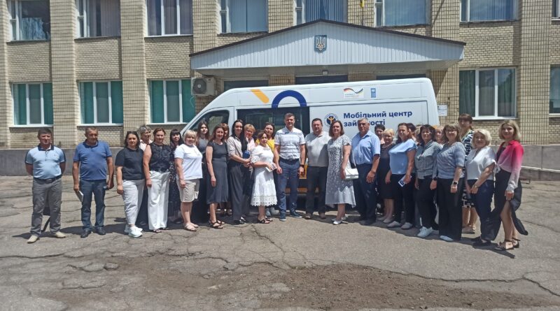 Візит мобільного центру зайнятості до Миколаївської громади