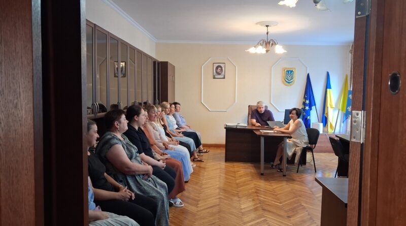 Відбулася щотижнева апаратна нарада в Березівській районній державній (військовій) адміністрації